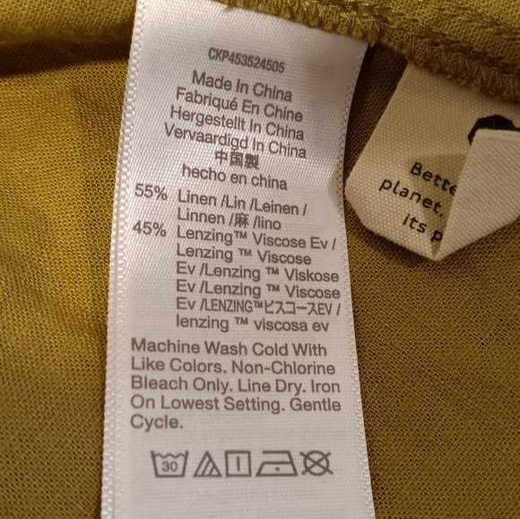 Madewell Linen-Blend Henley Slouch Shirt - Picture 8 of 10